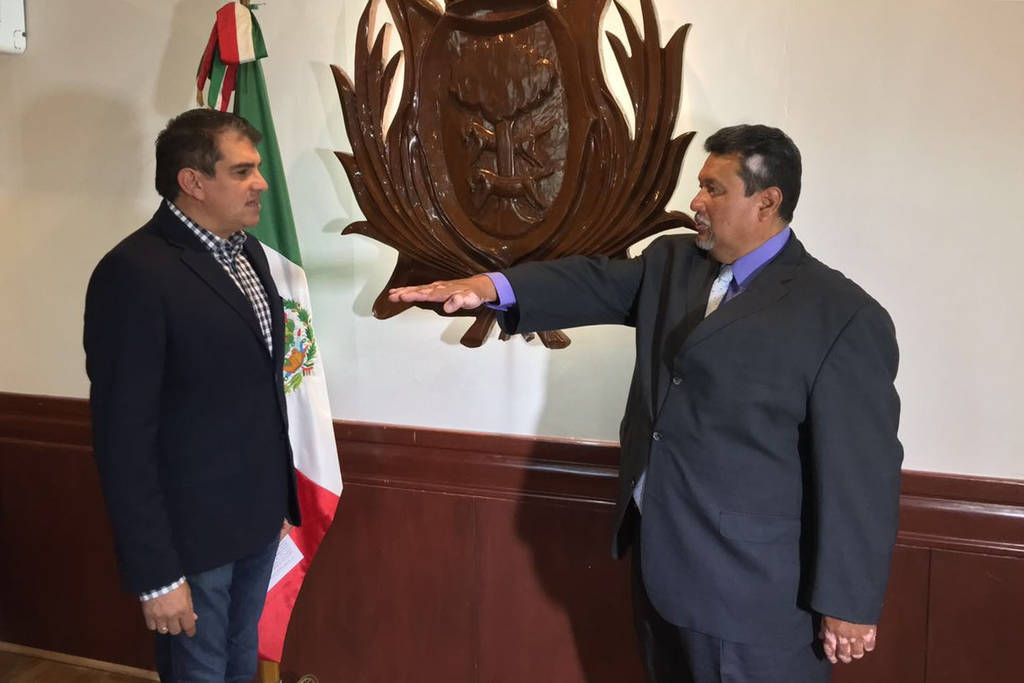 Se integra. El alcalde, José Miguel Campillo nombró como director de Prevención Social a Gerardo Bañuelos Garza. (CORTESÍA)