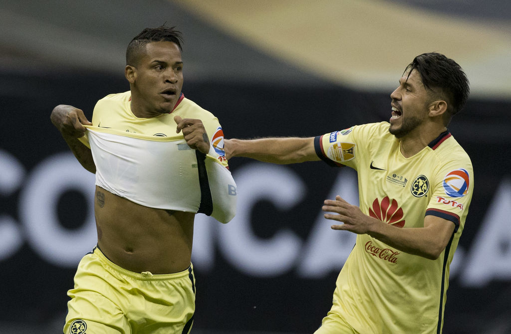 El ecuatoriano Michael Arroyo le dio el segundo gol al América cuando el marcador se encontraba empatado. (AP)