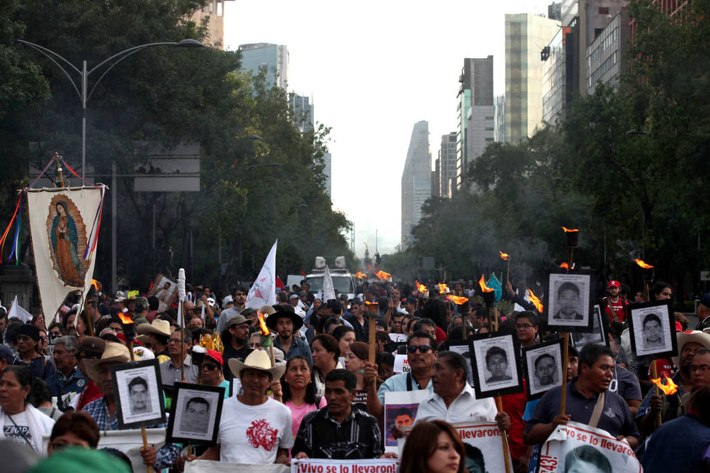 Inconformidad. La sociedad civil no está satisfecha con la actuación de la autoridades en el caso de Iguala.