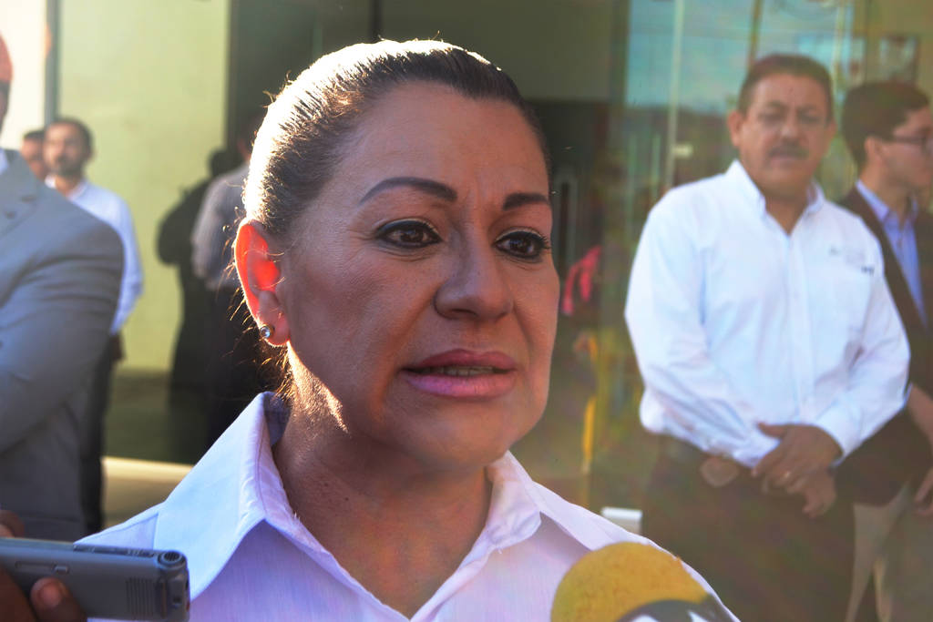 Postura. La candidata por la alcaldía de Gómez Palacio, Leticia Herrera, añadió que se tiene que pensar en una zona con movilidad. (ANGÉLICA SANDOVAL)