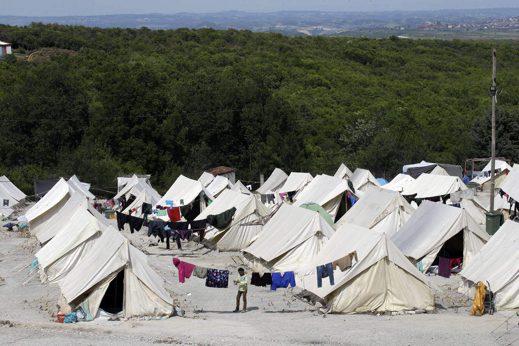 Migrantes.Aspectos generales de un campo de refugiados en Turquía.