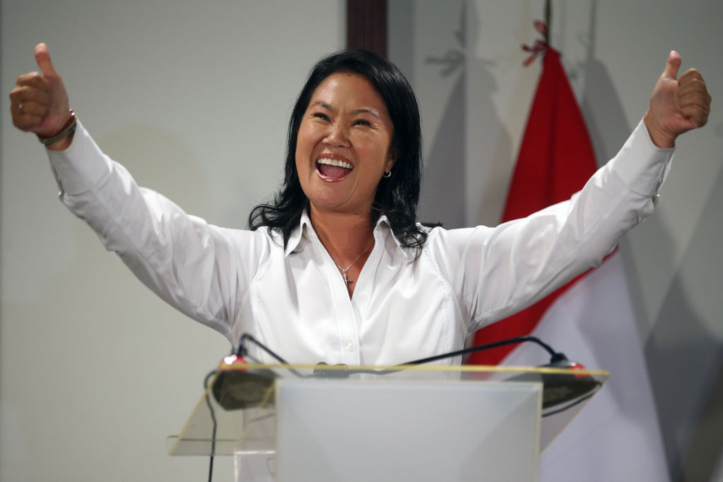 Fujimori sigue ganando en el interior de Perú, mientras que Kuczynski continúa liderando la intención del voto en Lima Metropolitana. (ARCHIVO)