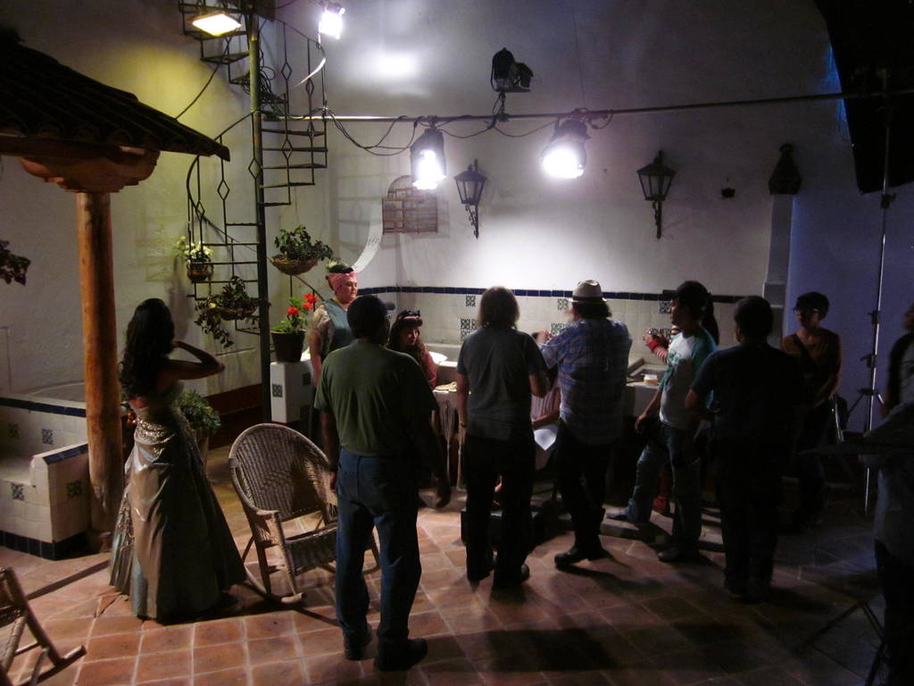 Filmación. El arribo de Conrado Sierra fue filmada en Tlaxcala.
