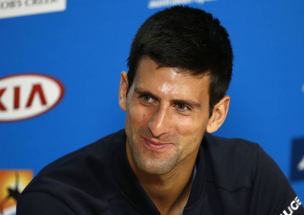 'Me pareció que estaba sacando bastante bien en las prácticas, pero después el primer set estuvo bien, pero el segundo no tanto”. Novak Djokovic, Tenista.