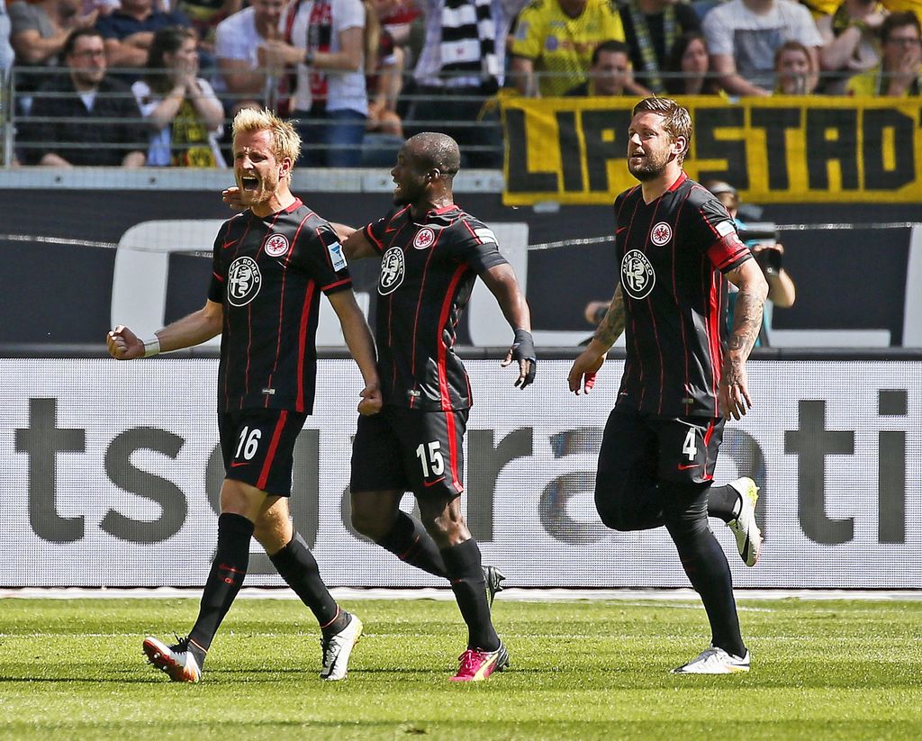 El Eintracht se salvó del descenso gracias a que llegó a 36 puntos. (EFE) 