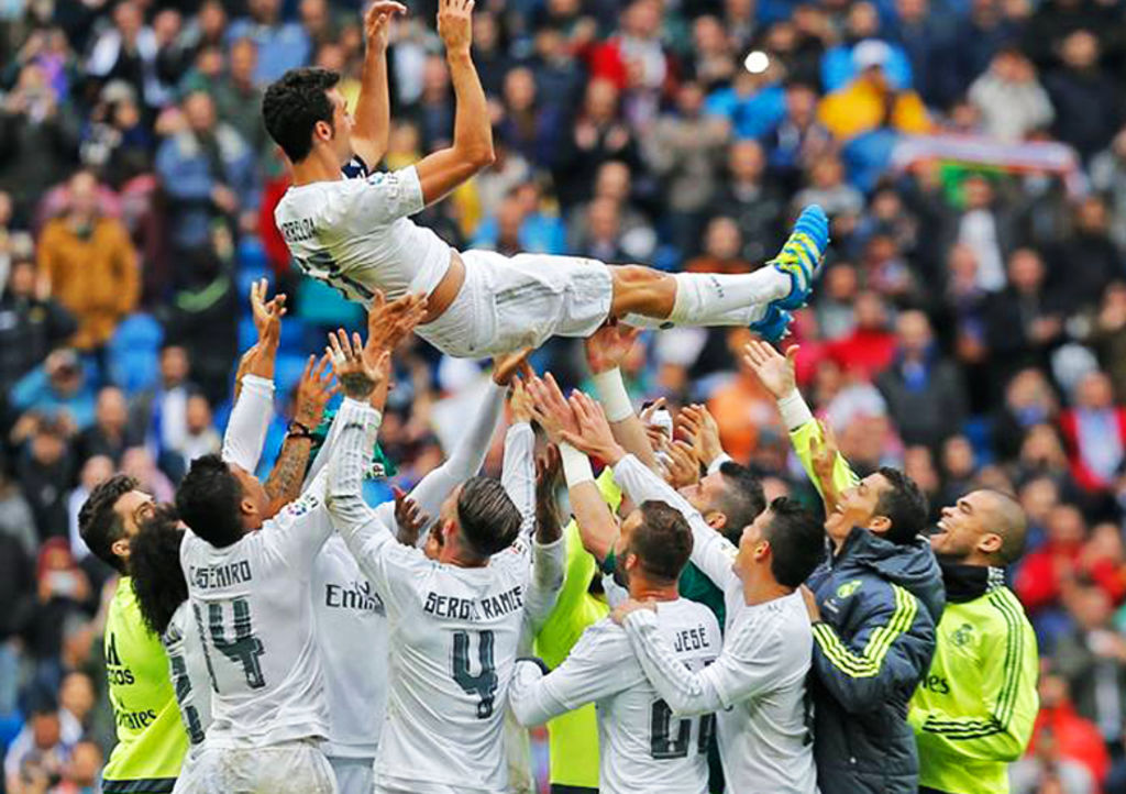 Arbeloa cierra su ciclo como merengue. (FACEBOOK)