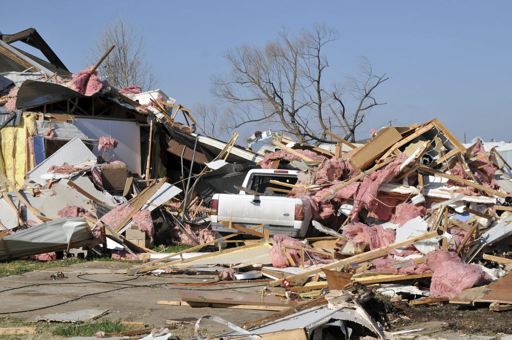 Los tornados se produjeron a pesar de que los meteorólogos habían pronosticado bajas probabilidades de que ocurrieran la tarde y noche del lunes. (ARCHIVO)