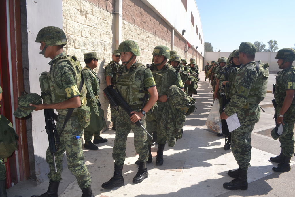 La Policía Militar cuenta con 300 elementos cuya participación el día de la jornada electoral tendrá qué definirse, para no violentar la norma. (ARCHIVO)