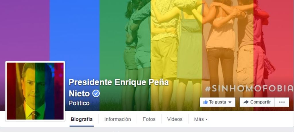 Así lucen las redes sociales del mandatario mexicano. (ESPECIAL)