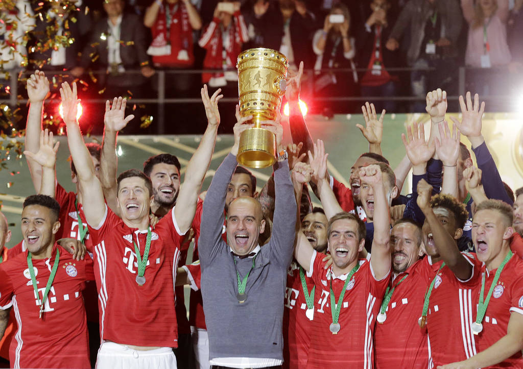 El Bayern Munich disputó su último partido bajo el mando del español Josep Guardiola. (AP)