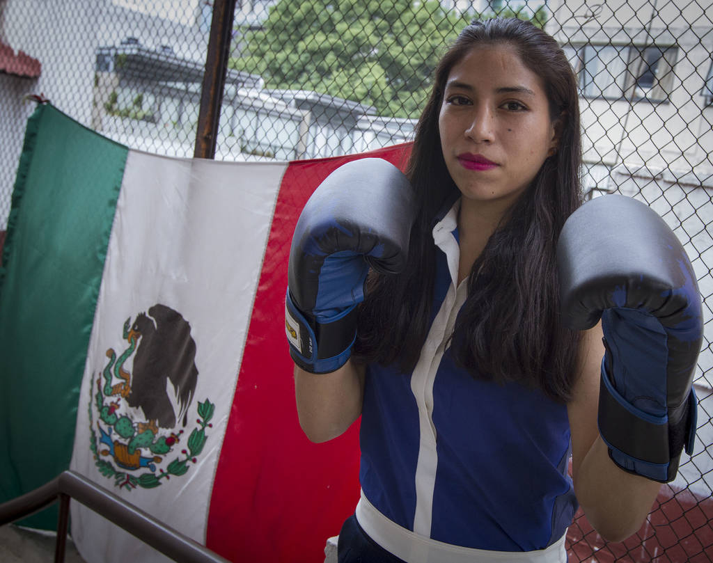 La boxeadora Victoria Torres perdió ante Katie Taylor. (Notimex)
