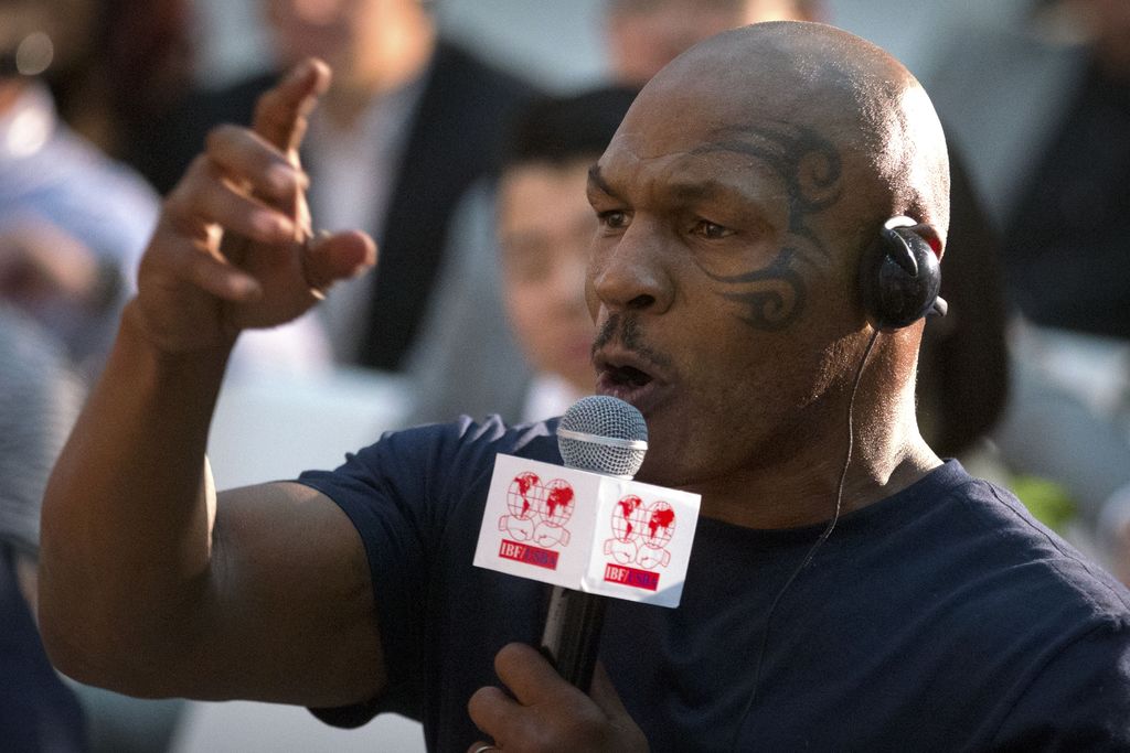 Tyson se encuentra en China promocionando el boxeo de aquel país.