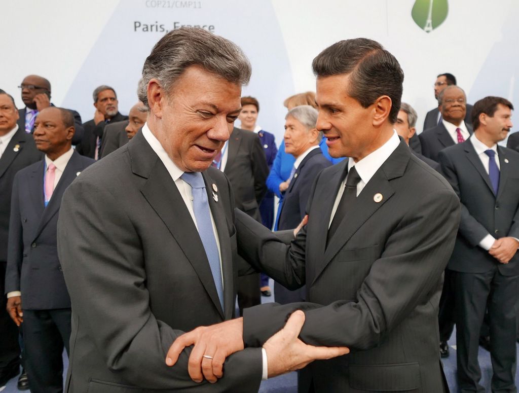 El mandatario mexicano se reunirá con su homólogo colombiano, Juan Manuel Santos. (ARCHIVO)
