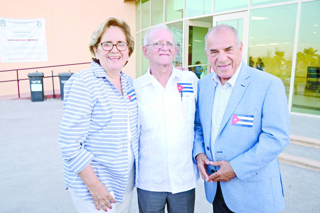 Ruth Idalia Ysais, Fermín Orlando Acosta y Mario Cepeda.