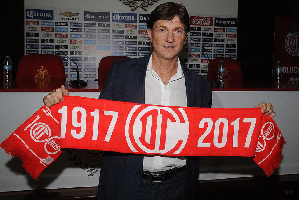 Cristante, de 46 años, dirigirá al Toluca tras la salida del entrenador paraguayo José Saturnino Cardozo. 