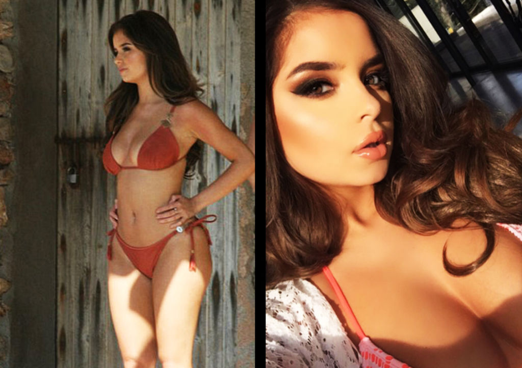 Demi Rose además de ser modelo, es una de las 'instagramers' más aclamadas de internet. (ESPECIAL)