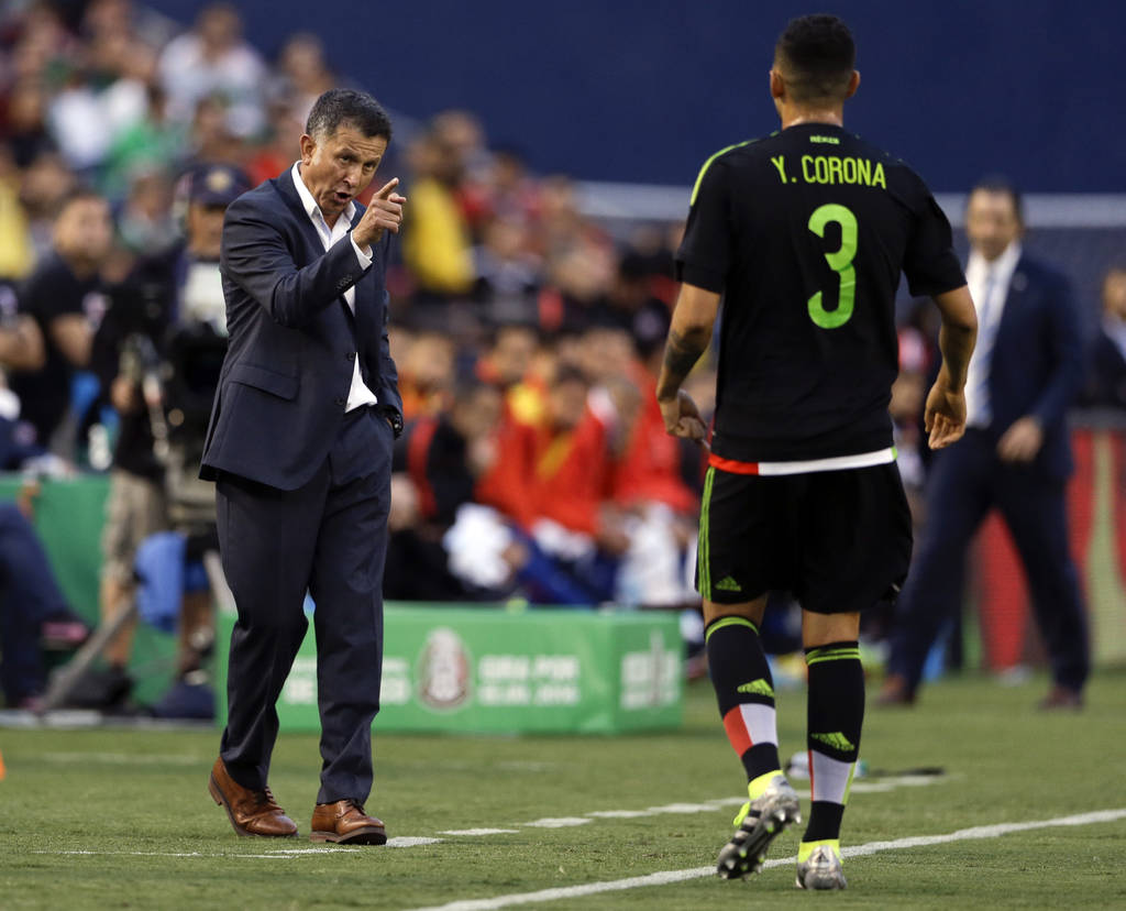 Juan Carlos Osorio le ve grandes posibilidades a la selección que dirige. (AP)