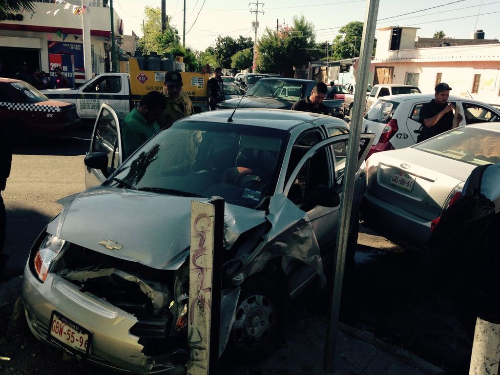 Choque En Morelos Y Matamoros De GP Deja Dos Personas Lesionadas | El ...