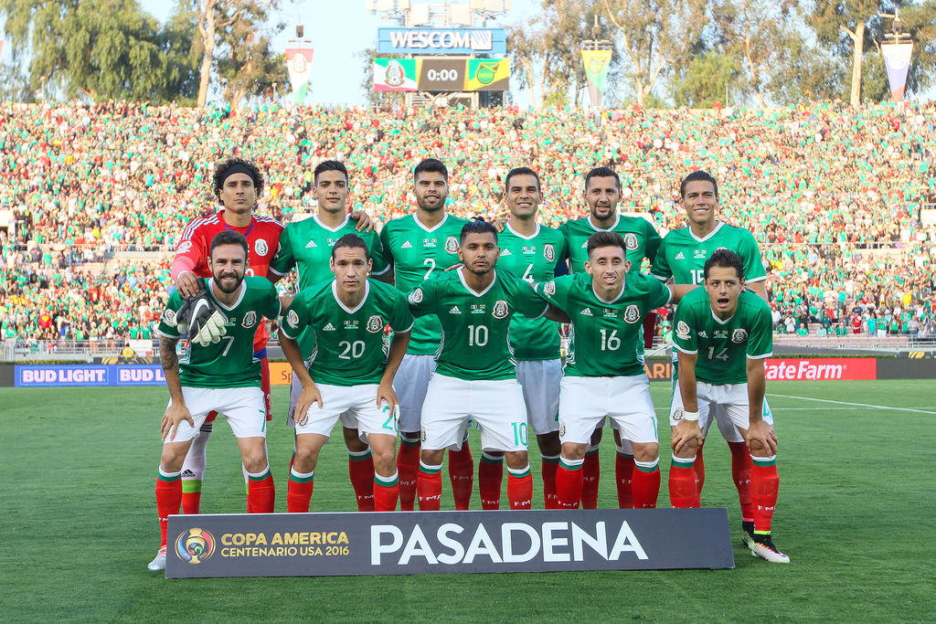 La Selección Mexicana pasó la noche en el área de Hollywood, después de haber vencido a Jamaica en su segundo juego de la Copa América Centenario. (ARCHIVO)