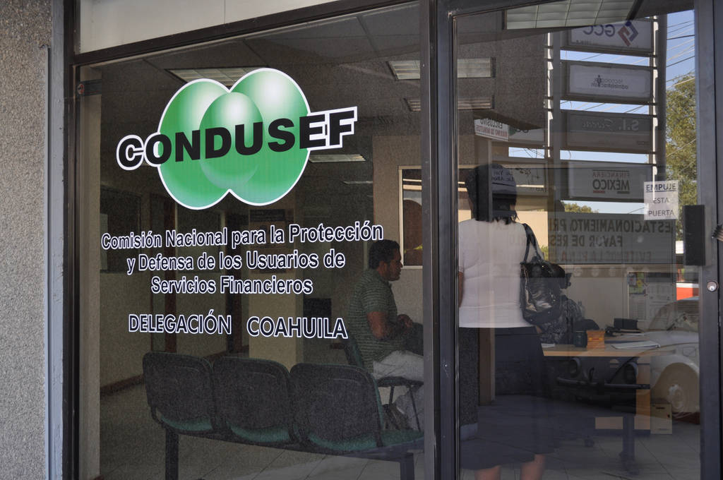 Resultados. Condusef ha logrado recuperar a favor de usuarios más de 27 millones de pesos de enero a mayo de 2016.