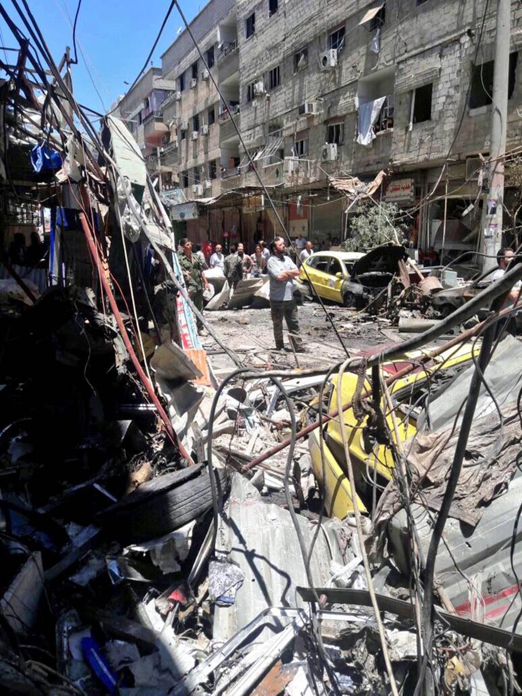 Desastre. Aspectos de la destrucción que vive la ciudad de Alepo en las últimas semanas. 