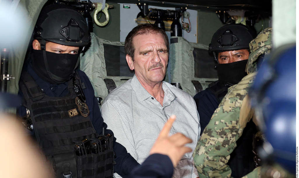 Detenido. Luego de arribar a la Ciudad de México, Héctor ‘Güero’ Palma fue trasladado al Altiplano. (AGENCIA REFORMA)