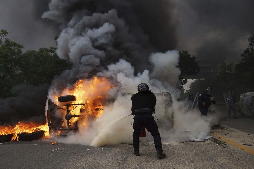 El Movimiento Magisterial de Durango señaló que la represión ya alcanzó niveles muy graves y el gobierno está actuando de una manera inaceptable. (EL UNIVERSAL) 