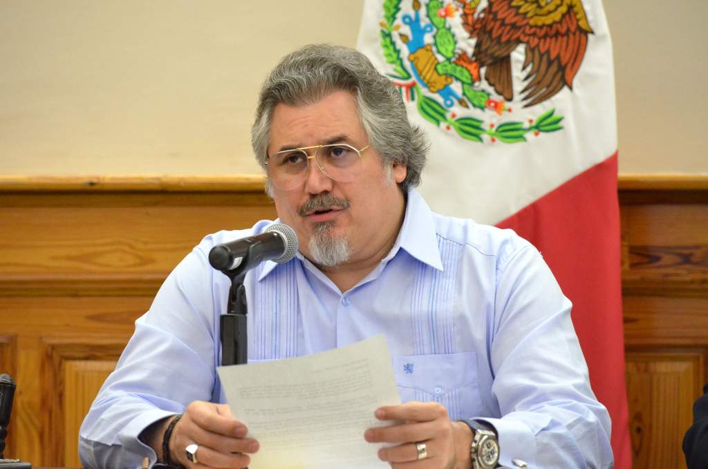 Operativo. El procurador Roberto Flores Treviño, dio a conocer
las detenciones. (ARCHIVO) 