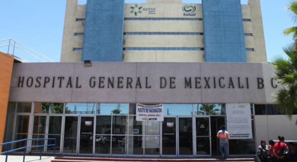 Al momento y desde que se realizó la respectiva denuncia, la bebé permanece en observación en el Hospital General de Mexicali. (ESPECIAL)