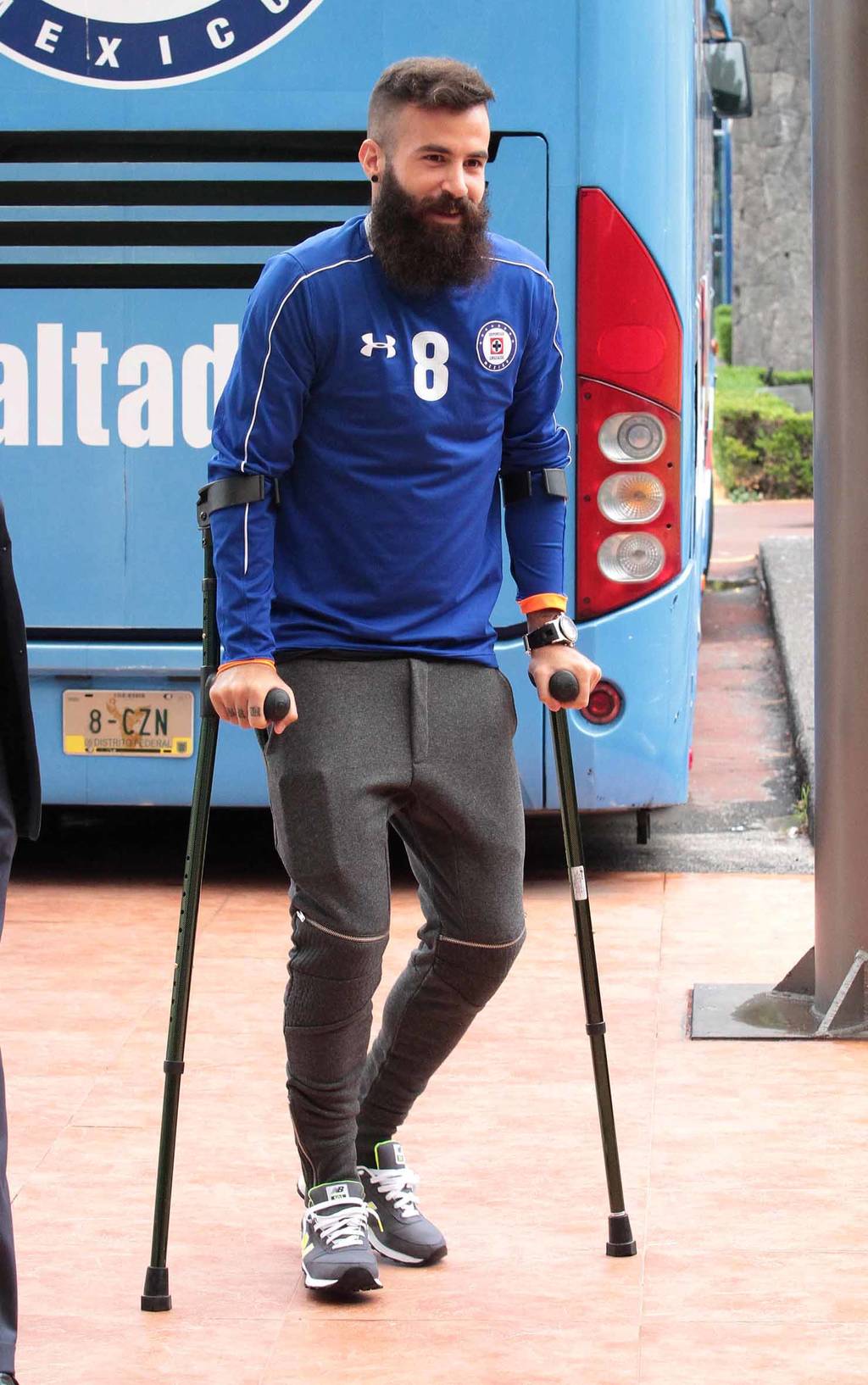 Una grave lesión en la rodilla, le impidió brillar con el Cruz Azul.