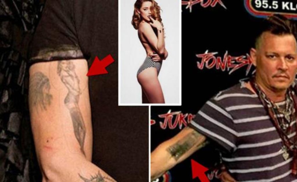 Depp altera otros tatuajes