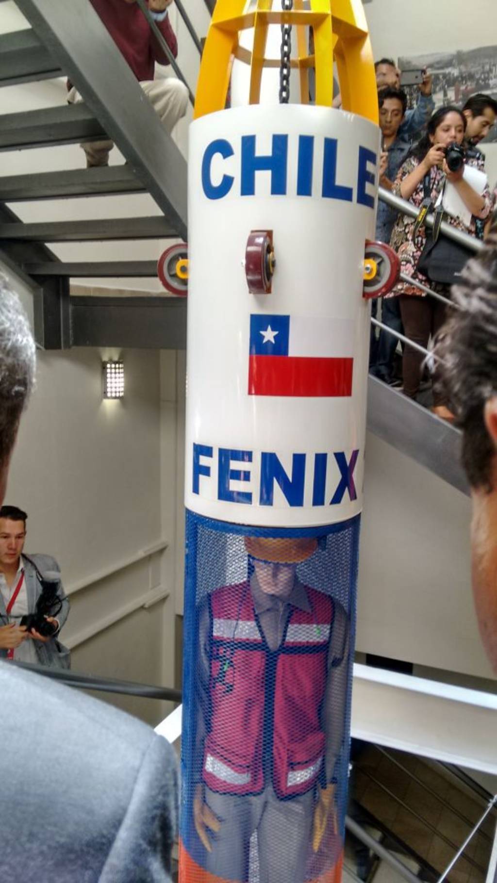 'Fénix 2' contribuyó para el rescate de 33 mineros.