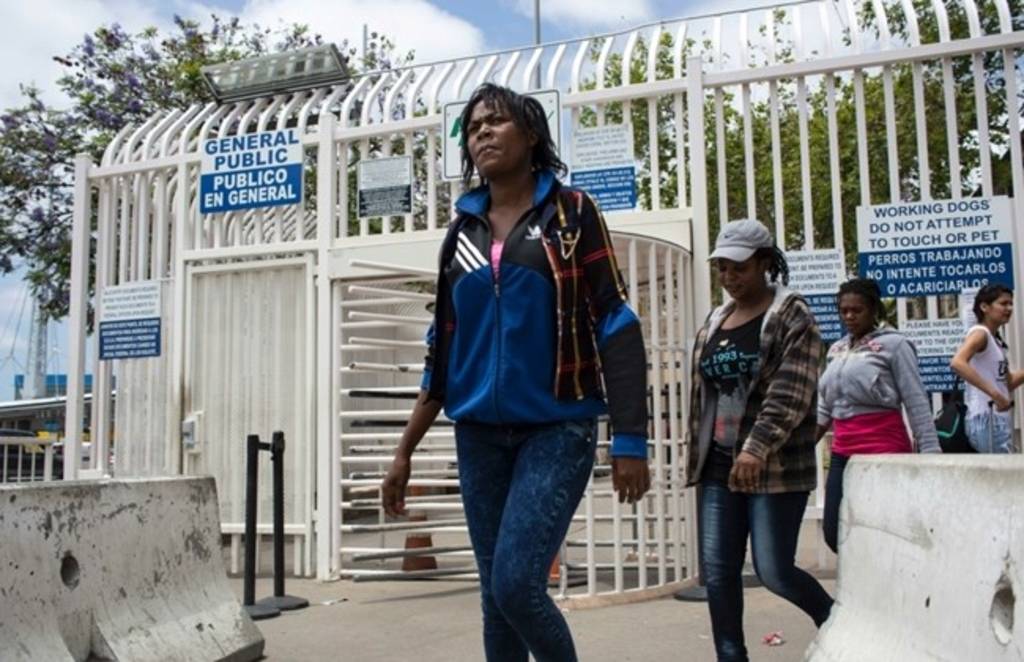 Migrantes. Desde mayo han llegado más de mil a Tijuana.