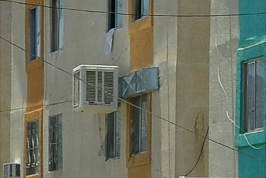 Estudio. Durante la temporada de calor, son los aires lavados los que más consumen agua. (ARCHIVO)