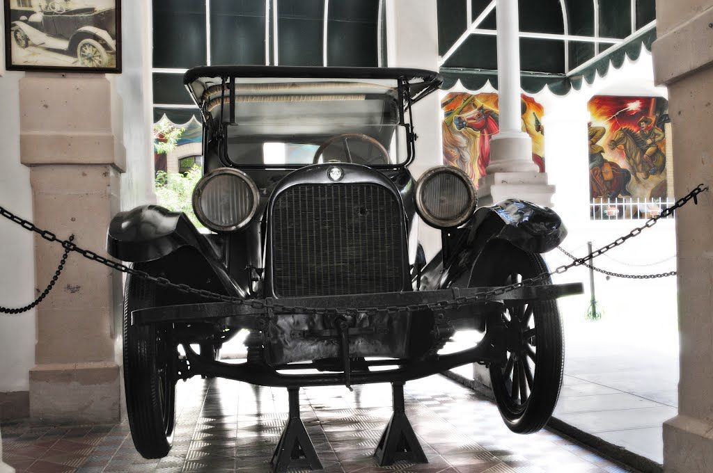 Se utilizará un automóvil Ford T 1920 similar al auto donde fuera asesinado Pancho Villa. (ESPECIAL) 