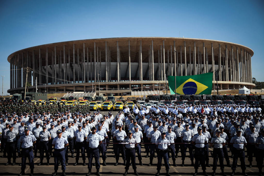 85 mil policías y soldados resguardarán las calles de Río de Janeiro durante los Juegos Olímpicos. (EFE)