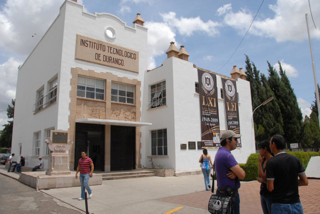 El Instituto Tecnológico de Durango, llamado popularmente 'El tecno', se encuentra ubicado en la ciudad de Victoria de Durango, capital del estado. (ESPECIAL)