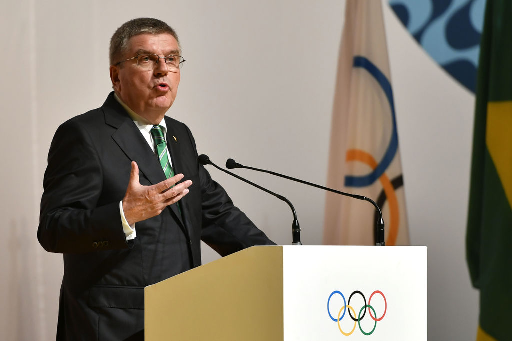 Thomas Bach, presidente del Comité Olímpico Internacional. (AP)