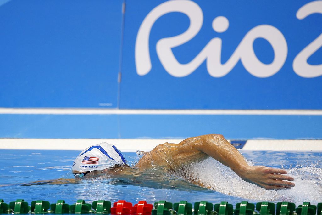 El nadador estadounidense Michael Phelps buscará acrecentar su marca de preseas doradas en Río de Janeiro. (EFE)
