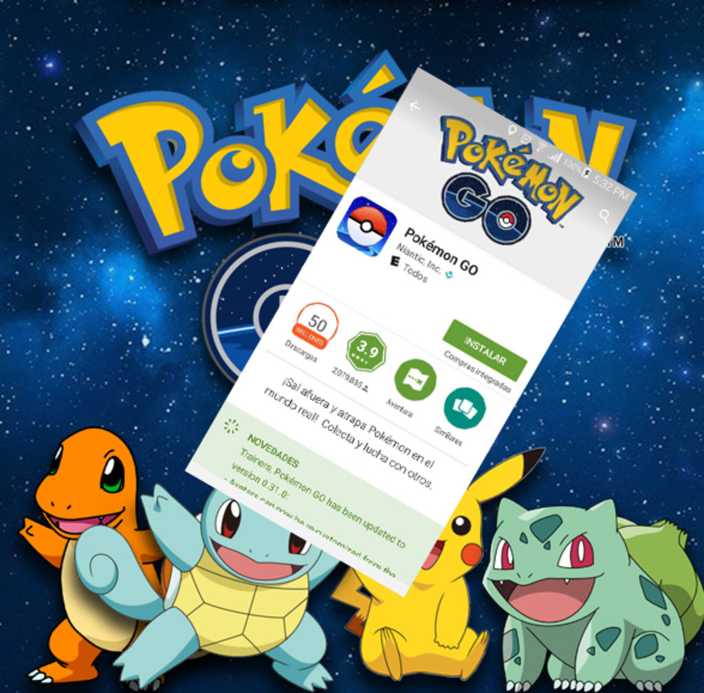 Pokémon Go ya está disponible en México