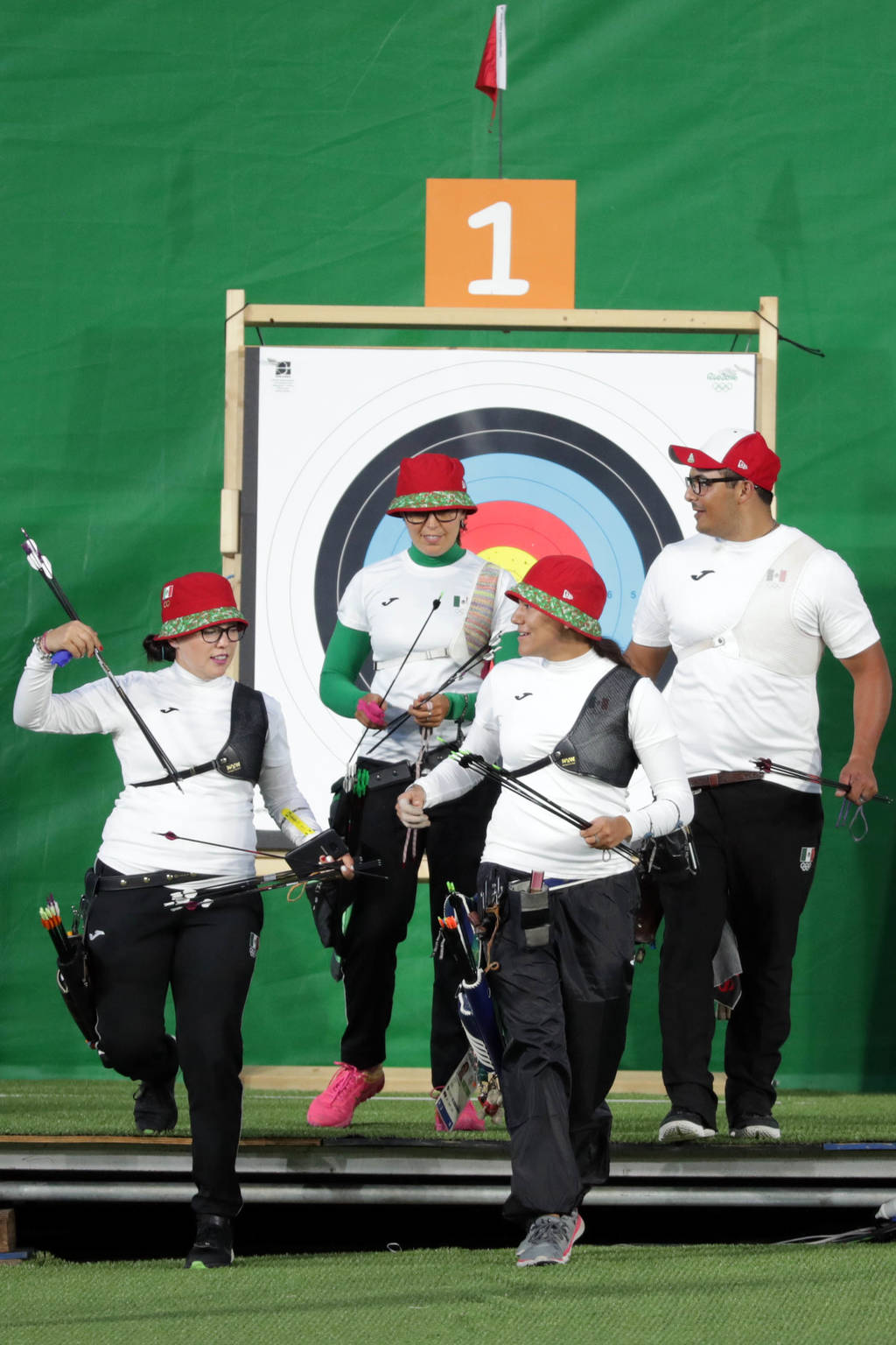 El equipo mexicano de tiro con arco, integrado por Gabriela Bayardo, Aída Román, Alejandra Valencia y Ernesto Boardman, iniciará actividades. (ARCHIVO)
