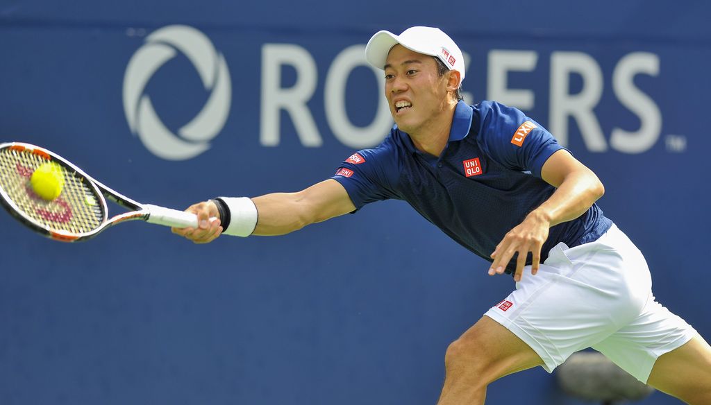 El japonés Kei Nishikori es uno de los favoritos para llevarse una medalla en los Juegos. (EFE)