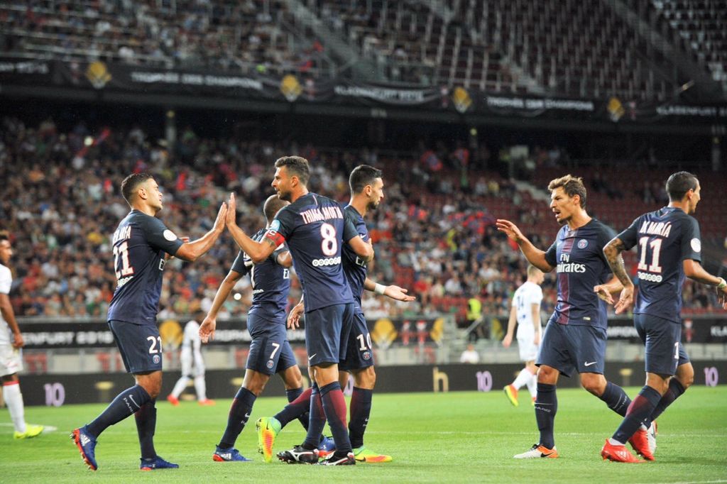 El PSG derrotó 4-1 a Lyon en el duelo por la Supercopa de Francia. (Cortesía)