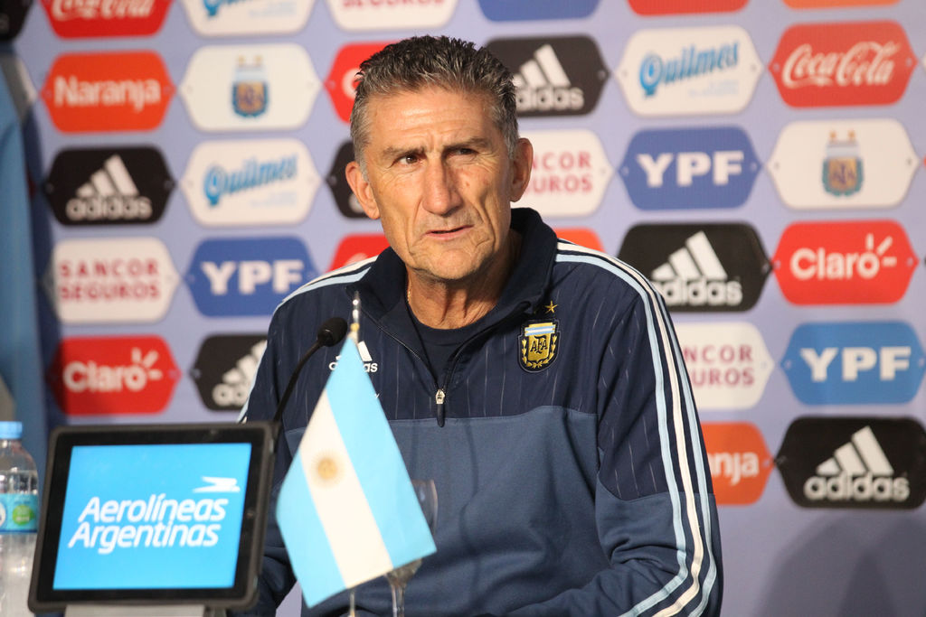 Edgardo Bauza, director técnico de la selección de Argentina. (EFE)