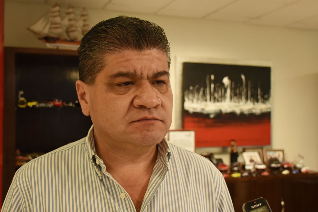 Riquelme garantizó la seguridad de los asistentes a la Feria de Torreón. (FERNANDO COMPEÁN)