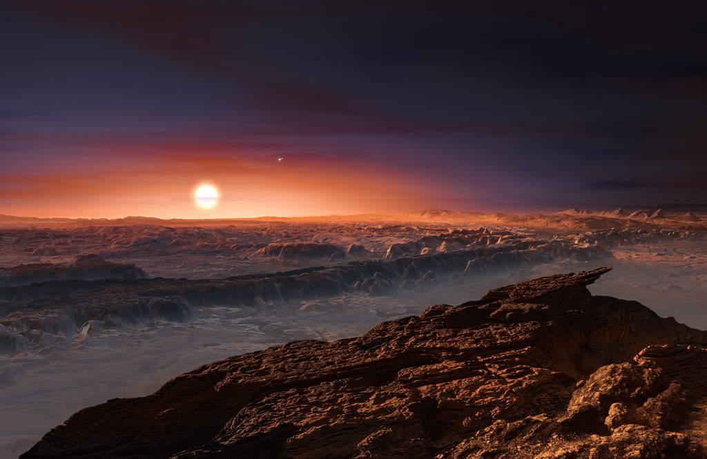 Próxima b orbita alrededor de Próxima Centauri, una enana roja que es la estrella más cercana al Sol y la posibilidad de que exista vida en los planetas en torno a este tipo de estrellas es, a día de hoy, objeto de debate entre la comunidad científica internacional. (AP) 

