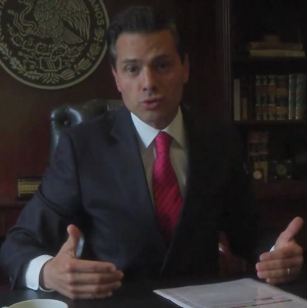 Peña Nieto publicó un video donde explica los cambios en el formato de su próximo Informe de Gobierno. (ESPECIAL) 