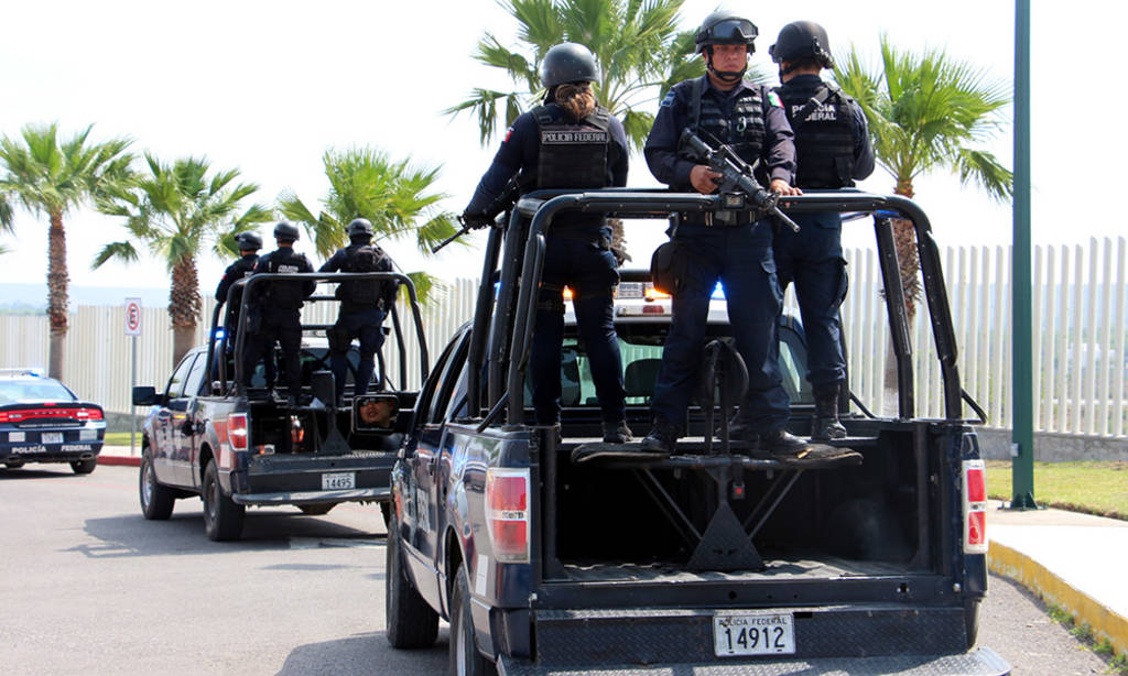 Ataque. Los policías realizaban un recorrido de vigilancia en el municipio Miguel Alemán cuando fueron atacados. 