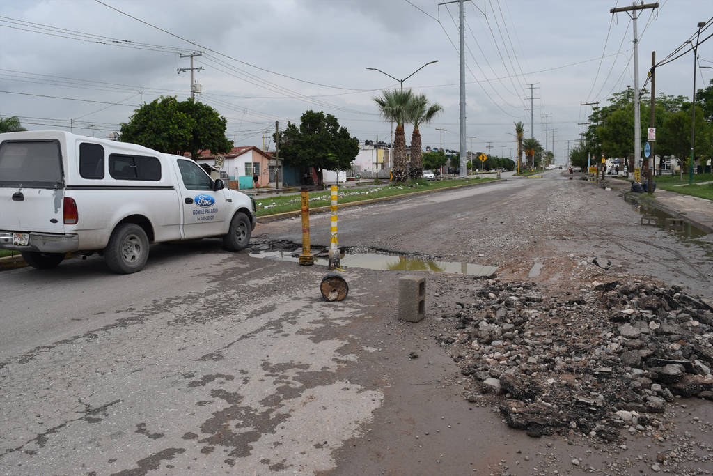 Desde 2014. Se acaban de aprobar recursos extraordinarios para repavimentar calles de Gómez.