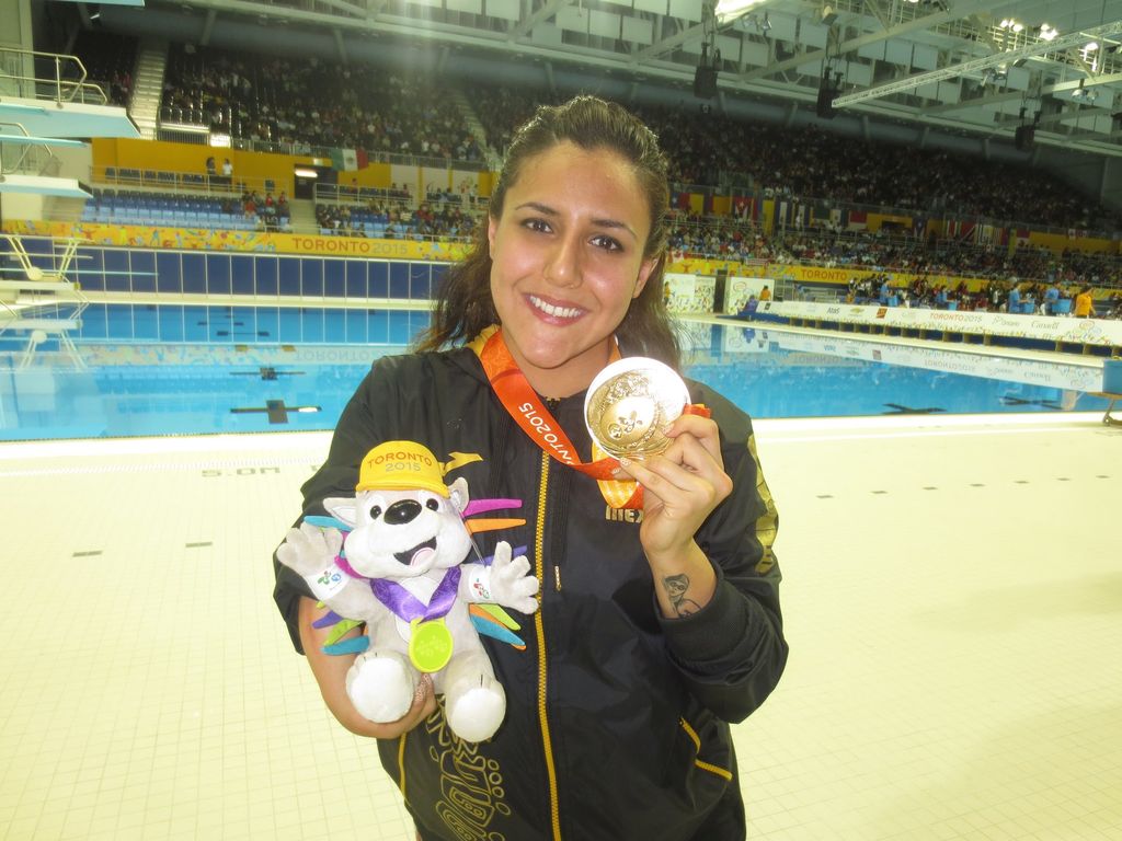 Vianey Trejo fue una de las atletas que hicieron el viaje para Río de Janeiro. (Archivo)